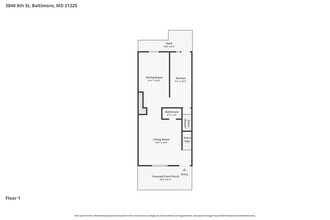 3840 8th St in Baltimore, MD - Foto de edificio - Building Photo