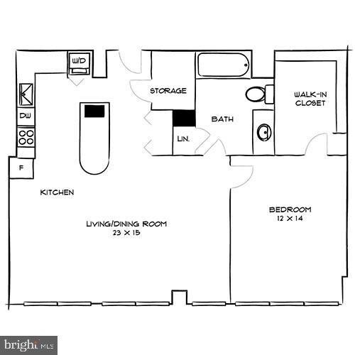 1815 John F Kennedy Blvd, Unit 1B-808 in Philadelphia, PA - Building Photo