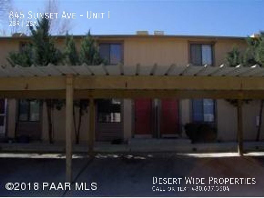845 Sunset Ave, Unit Unit I in Prescott, AZ - Building Photo