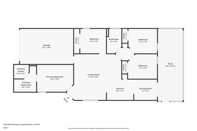 7448 Oxford Garden Cir in Apollo Beach, FL - Building Photo - Building Photo