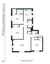 1827 W Leland Ave, Unit 1 in Chicago, IL - Building Photo - Building Photo