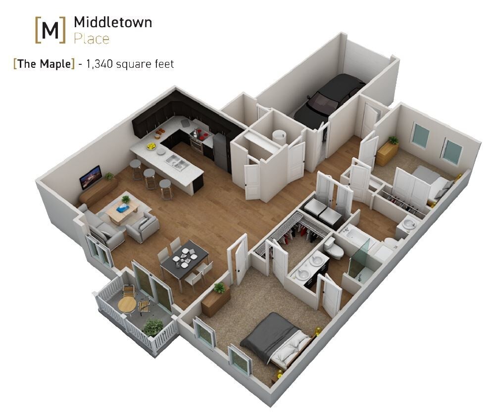Middletown Place Apartments in Mahomet, IL