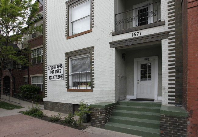 1671 Washington in Denver, CO - Foto de edificio - Building Photo