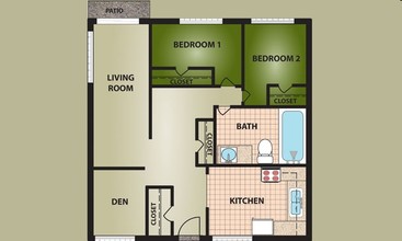 Sunny Hill Apartments in Sun Prairie, WI - Building Photo - Floor Plan