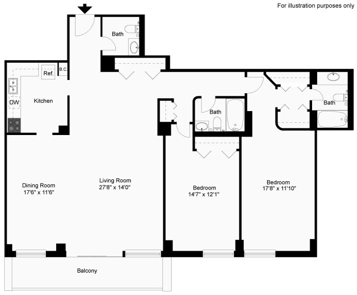 Excelsior II Apartments in Hackensack, NJ