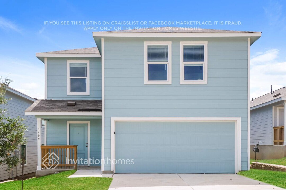3406 Rodgers Hl in San Antonio, TX - Building Photo