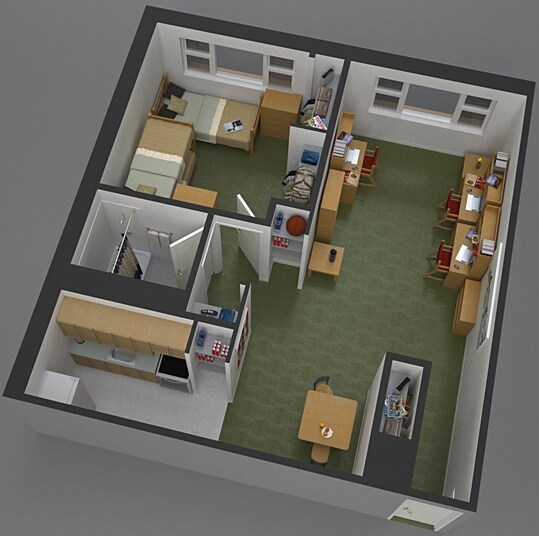 Canisius Hall in Chicago, IL - Building Photo - Floor Plan