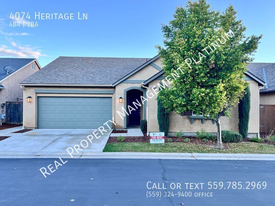 4074 Heritage Ln in Clovis, CA - Building Photo