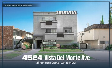 4524 Vista Del Monte Ave in Sherman Oaks, CA - Building Photo - Building Photo