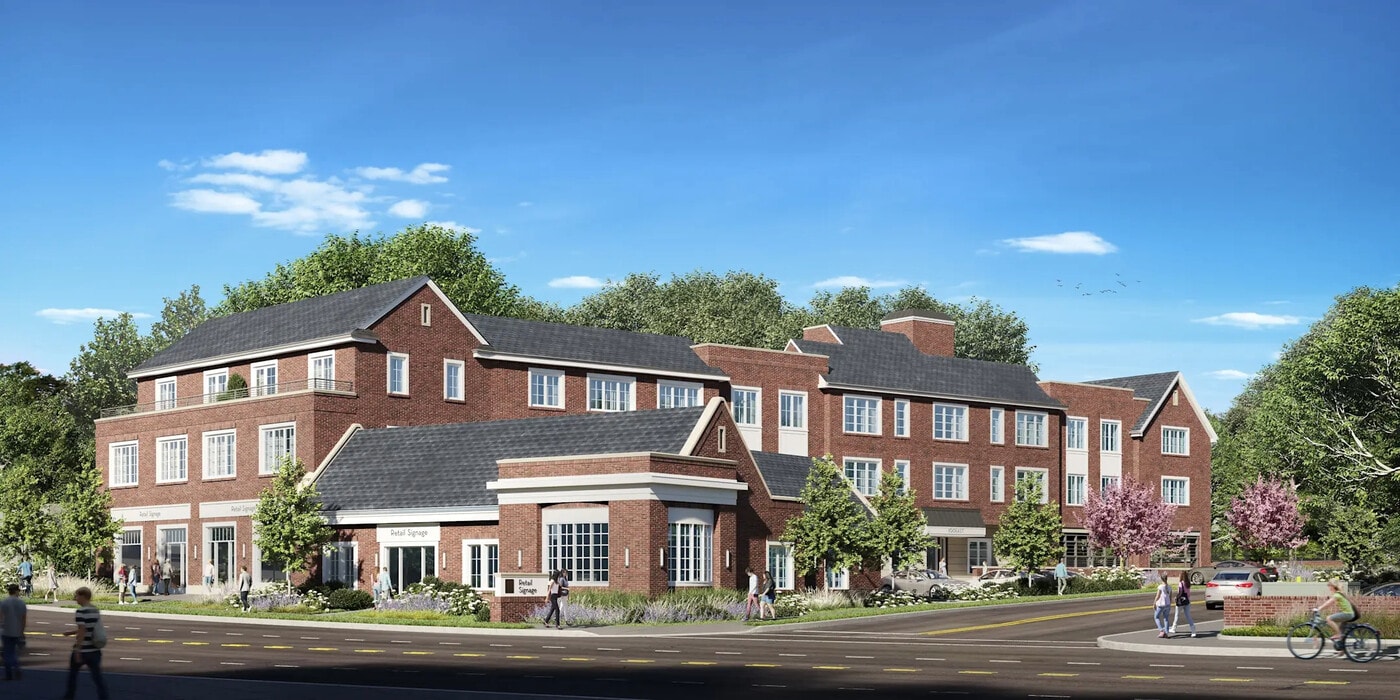 100 East in Greenwich, CT - Foto de edificio
