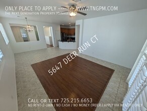 5647 Deer Run Ct in North Las Vegas, NV - Foto de edificio - Building Photo