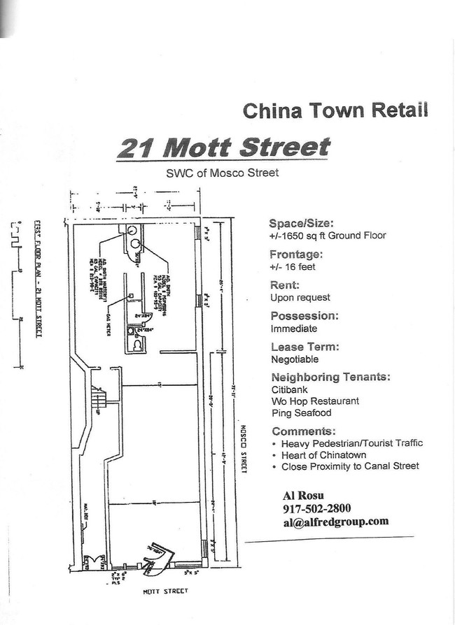 21 Mott St in New York, NY - Building Photo - Floor Plan