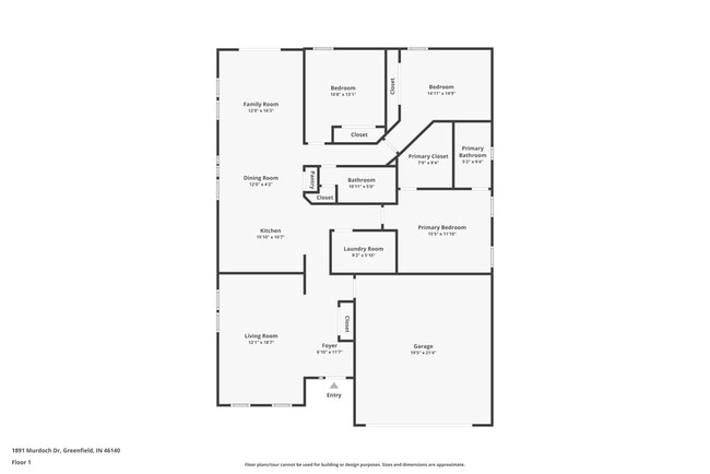 1891 Murdoch Dr in Greenfield, IN - Building Photo - Building Photo