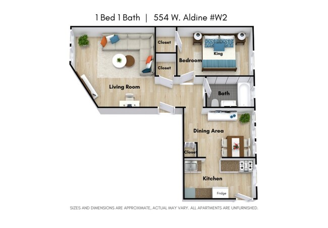 property at 554 W Aldine Ave