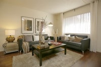 Living Room - Modern on the Rail Apartments in Phoenix, Arizona