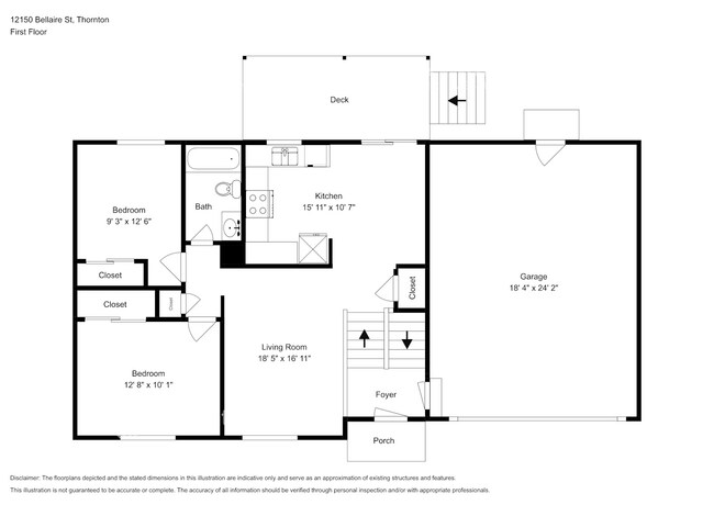 12150 Bellaire St in Thornton, CO - Foto de edificio - Building Photo