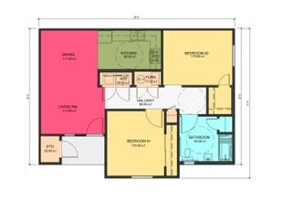 Verde Palms Apartments in El Paso, TX - Building Photo - Floor Plan