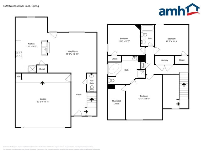 4519 Nueces River Loop in Spring, TX - Building Photo - Building Photo