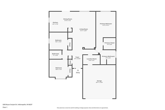 6303 Bryce Canyon Dr in Indianapolis, IN - Building Photo - Building Photo