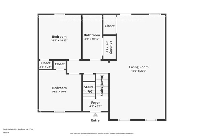 2048 Buffalo Way in Durham, NC - Foto de edificio - Building Photo