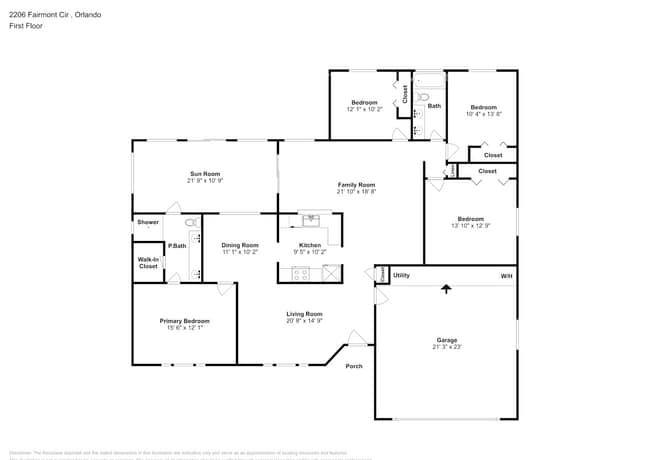 2206 Fairmont Cir in Orlando, FL - Foto de edificio - Building Photo