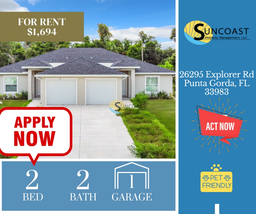 26295 Explorer Rd in Punta Gorda, FL - Foto de edificio