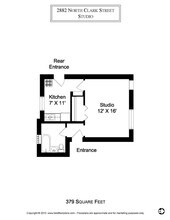 2862 N Clark St, Unit 2882-1 in Chicago, IL - Building Photo - Building Photo