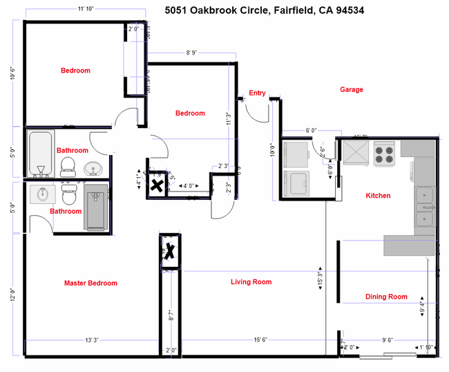 5051 Oakbrook Cir in Fairfield, CA - Building Photo - Building Photo