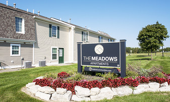 The Meadows Apartments in Marysville, OH - Building Photo