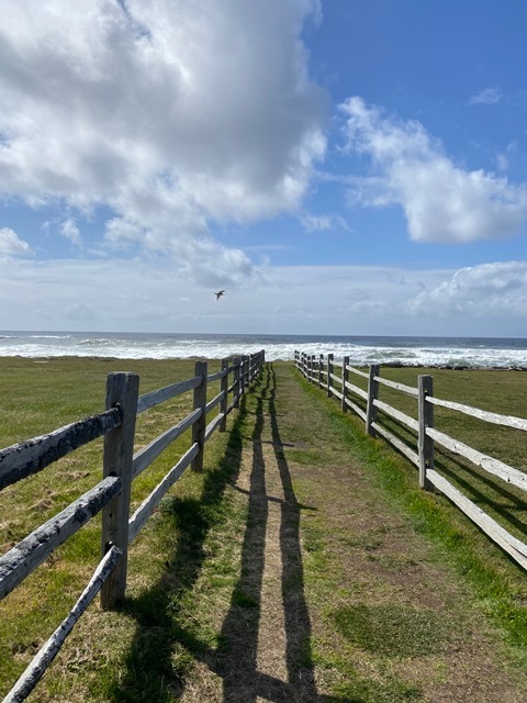 862 Aqua Vista Loop, Unit 2 bdrm 1 ba Upstairs View in Yachats, OR - Foto de edificio