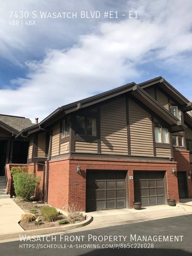 property at 7430 S Wasatch Blvd