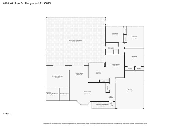 8469 Windsor Dr, Unit 2 in Miramar, FL - Foto de edificio - Building Photo