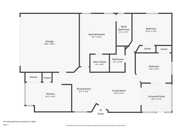 7741 Barclay Rd in New Port Richey, FL - Building Photo - Building Photo