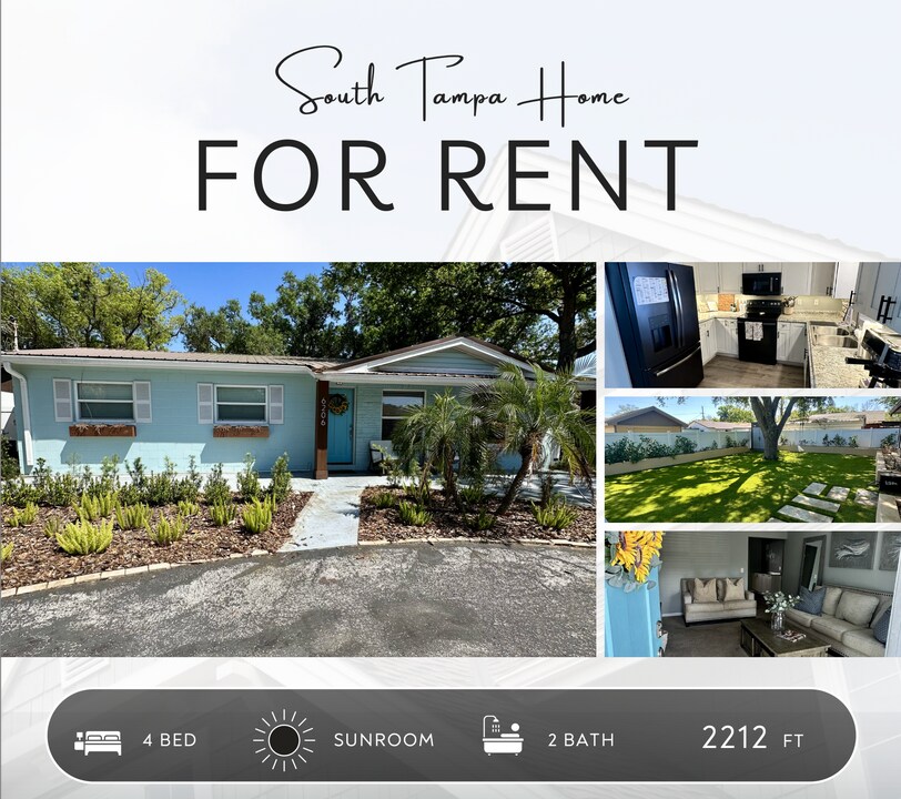 6206 S Church Ave in Tampa, FL - Foto de edificio