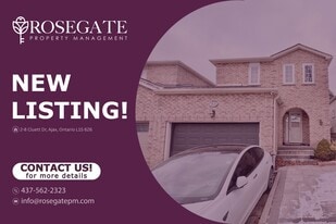 8 Cluett Dr in Ajax, ON - Building Photo