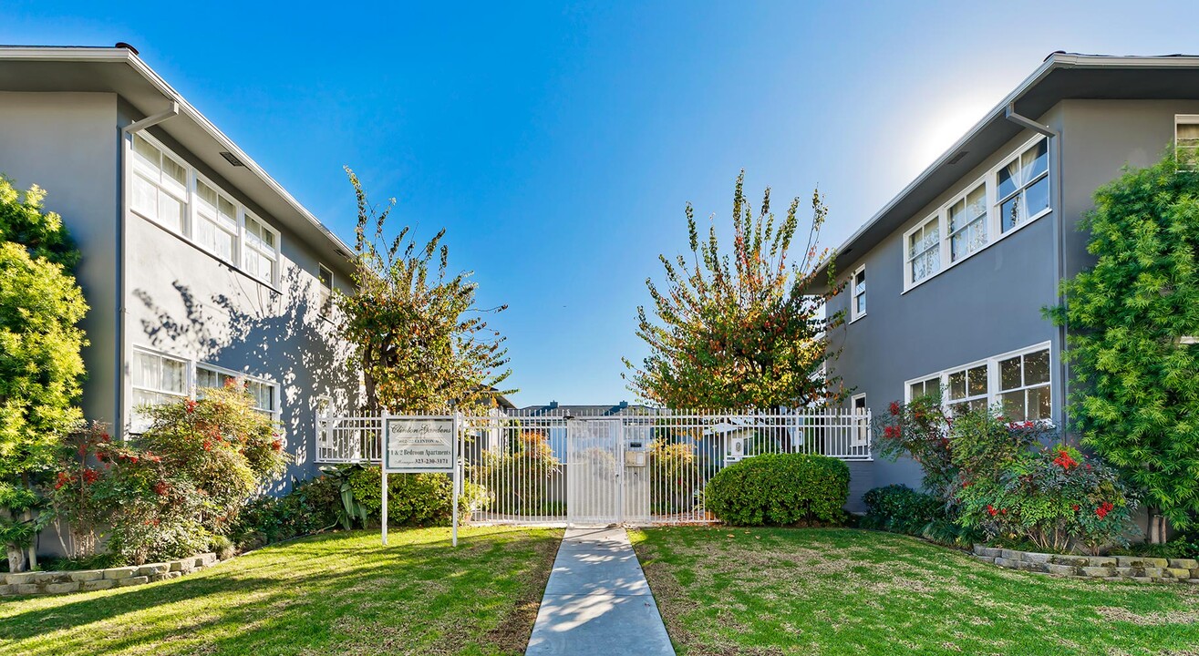 Clinton Gardens Apartments in Los Angeles, CA - Foto de edificio