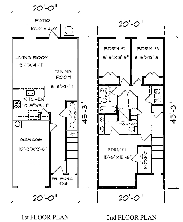 Sandhill Pines Townhomes in Santa Rosa Beach, FL - Building Photo - Floor Plan