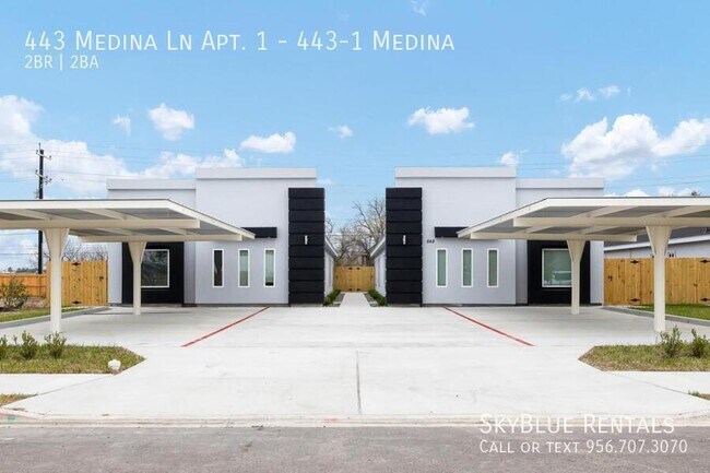 property at 443 Medina Drive Service Rd