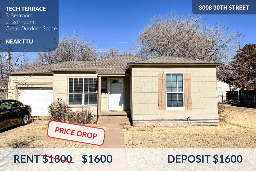 3008 30th St in Lubbock, TX - Foto de edificio