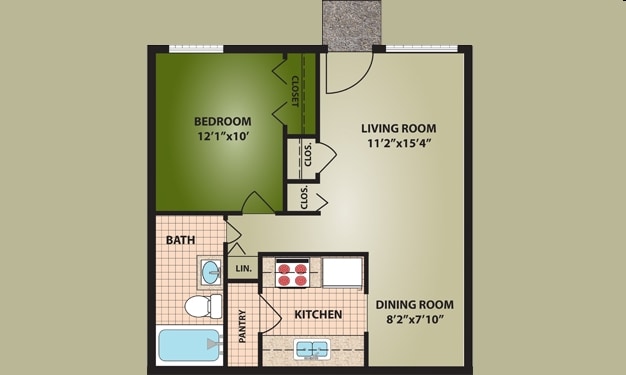 Carrollton Village Apartments in Carrollton, KY - Building Photo - Floor Plan
