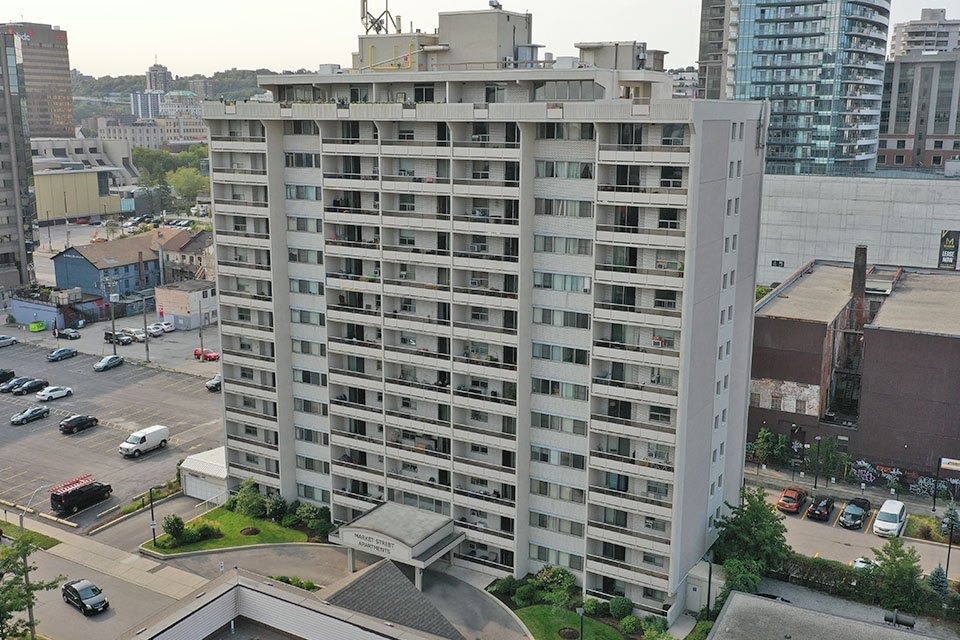 Market Street Apartments in Hamilton, ON - Building Photo