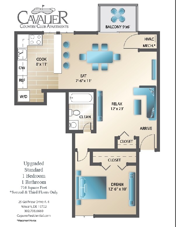 Cavalier Country Club Apartments in Newark, DE