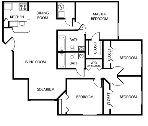 Ashton Point in Port Orange, FL - Foto de edificio - Floor Plan