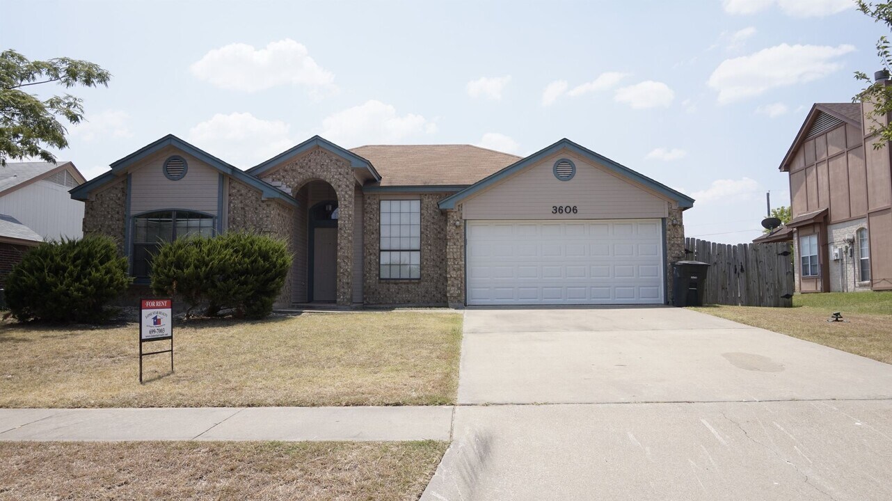 3606 Rainforest Ln in Killeen, TX - Building Photo