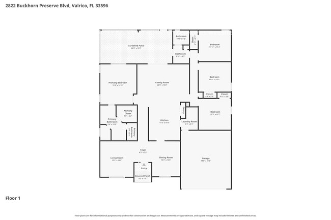 2822 Buckhorn Preserve Blvd in Valrico, FL - Foto de edificio - Building Photo