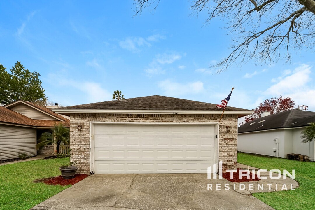 417 Filmore Dr in Jacksonville, FL - Building Photo