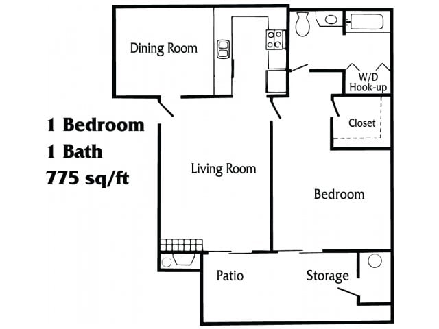 Vintage Creek Apartments in Elk Grove, CA - Foto de edificio - Floor Plan