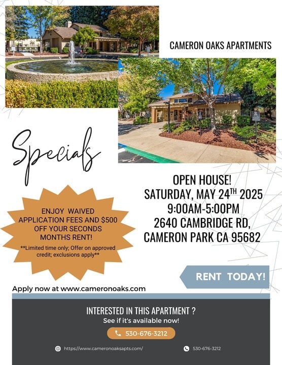 Cameron Oaks in Cameron Park, CA - Building Photo