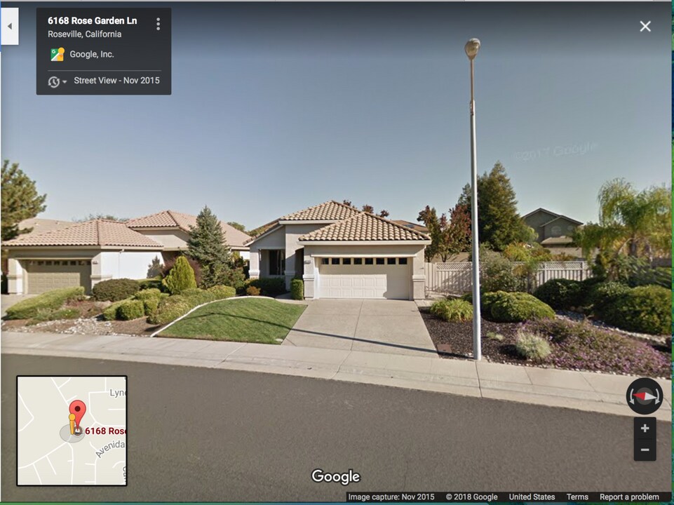 6168 Rose Garden Ln in Roseville, CA - Building Photo