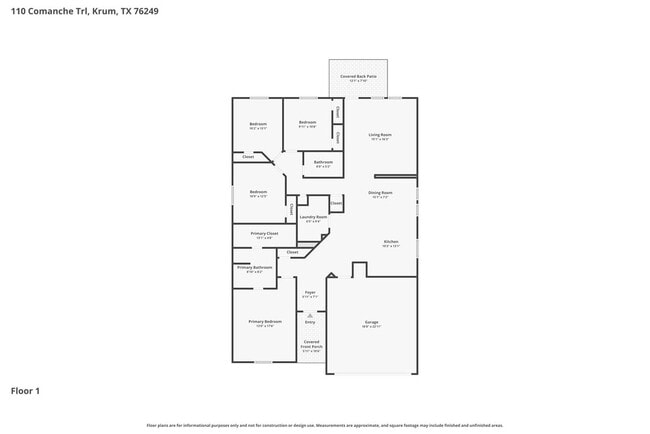 110 Comanche Trail in Krum, TX - Building Photo - Building Photo